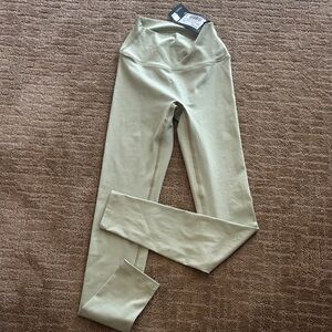 Carpatree High-Waisted Sage Green Leggings